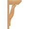 Ekena Millwork Funston Slat Smooth Outlooker, Western Red Cedar, 5 1/2"W x 12"D x 24"H OUT06X12X24FST06SWR - alternate 2